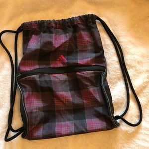 Adidas drawstring bag